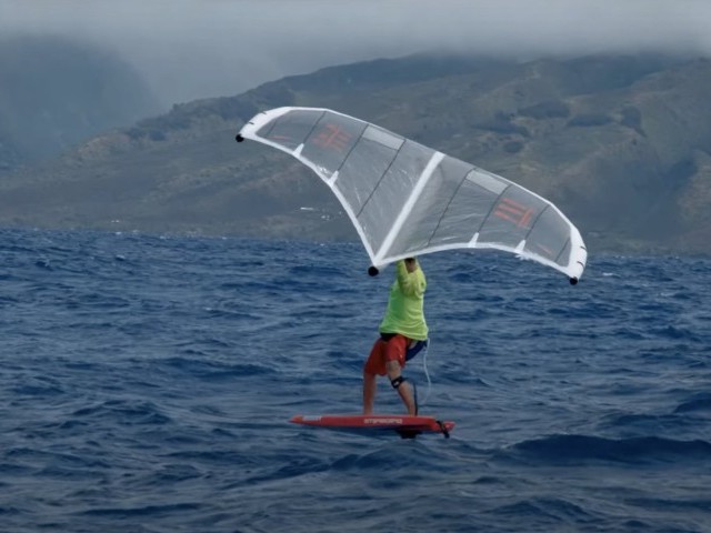 Watch Zane's M2M Speed Record in Slo-Mo |  FreeWing PRO | Wingfoil Racing