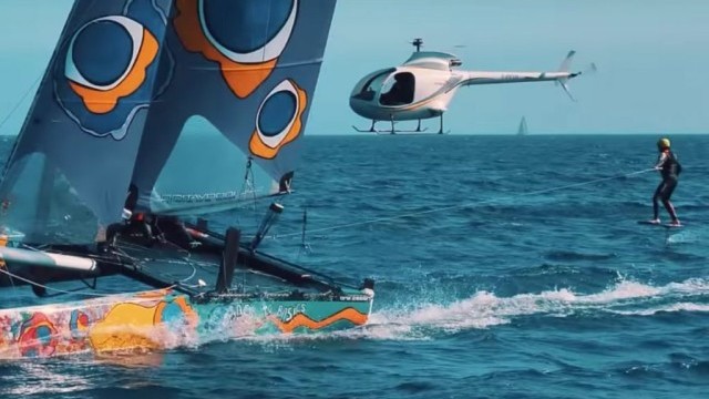 BACK TO BASICS | Flying Phantom & Foil wakeboarding (Extreme Sailing)