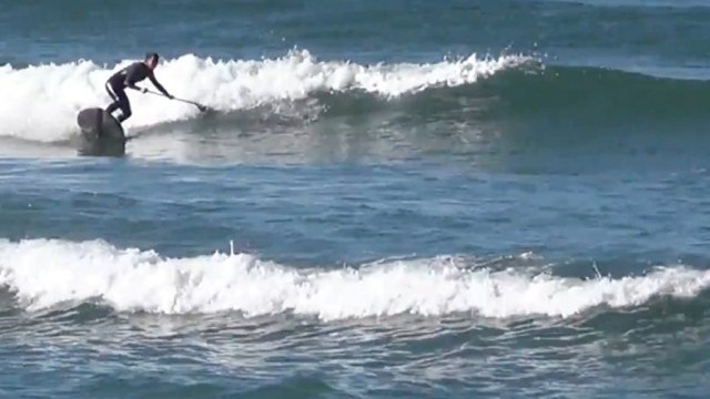 Leroy Xavier HD 9" Gong Pro Stand Up Paddle 2017 Winter France Soloshot 2