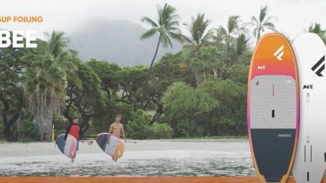 Fanatic Bee 2023 - SUP Surfing, SUP Foiling, Wing Foiling & Windsurf Foiling - Product Clip