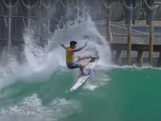 Gabriel Medina WSL Jeep Surf Ranch Pro Qualifying Round Highlights