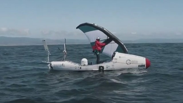 Chris Bertish Captain's VLOG from Wingfoiling the Pacific