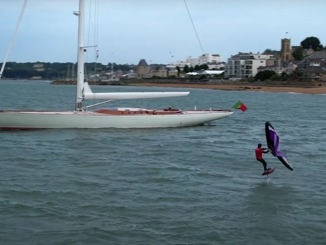 WING FOIL ISLE OF WIGHT - Court In The Act FREE RIDE #VLOG