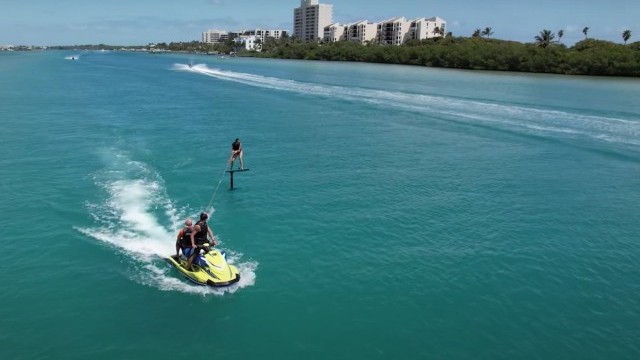 How to FOIL behind a boat