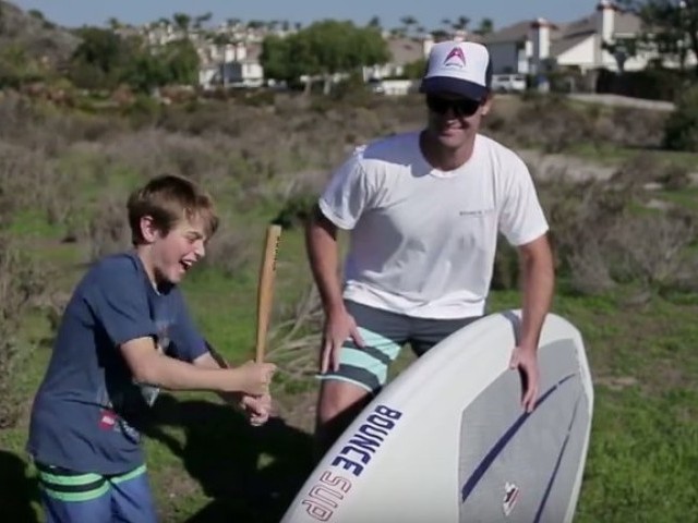 This is Awesome... (should you require a board you can hit with a bat)