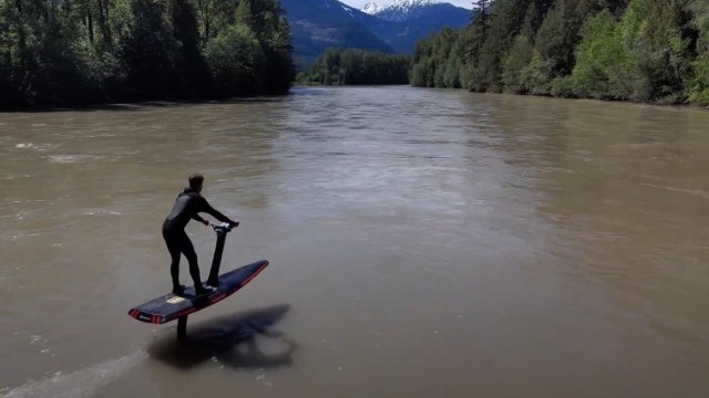 A Beautiful Day To Fly On Canadian Rivers