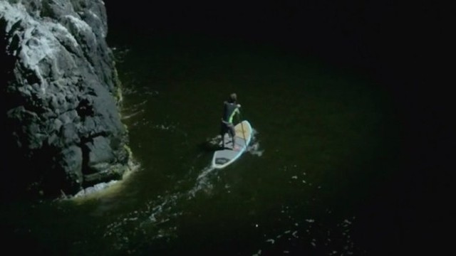 Paddle night session Drone LED