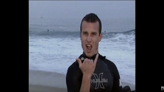 Surfer Dude at the Wedge in Newport Beach