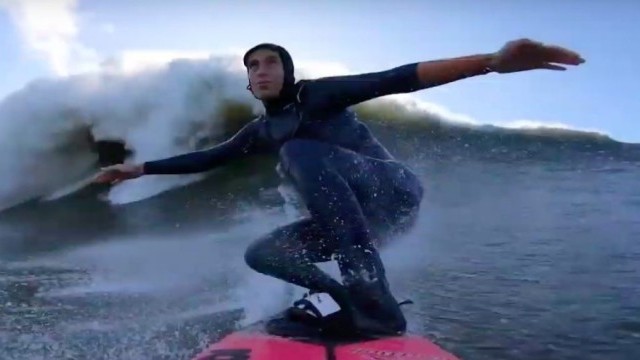 Justine Dupont’s Biggest Wave Ever at Nazaré