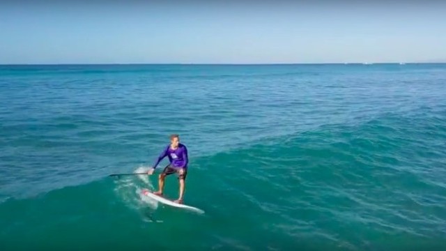 SUP Foiling: Testing the New Blue Planet Easy Foiler