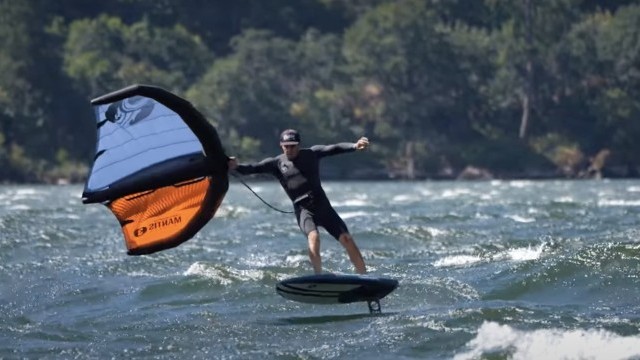 Cabrinha Link REVIEW | Wing Foil sinker board