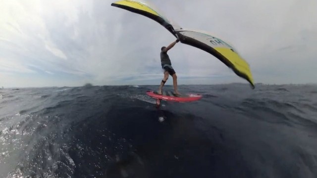 Gold Coast Wing Foil Downwind