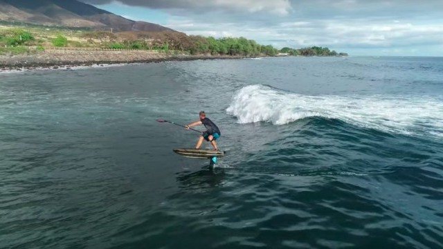Crazy Hydrofoil Surf (Vlog session) with Brennan!!!