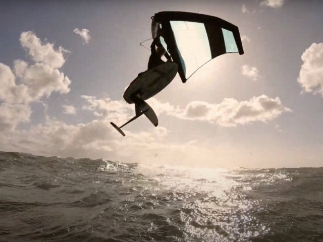 INSANE WINGSURFING FOIL SESSION - CAPE TOWN