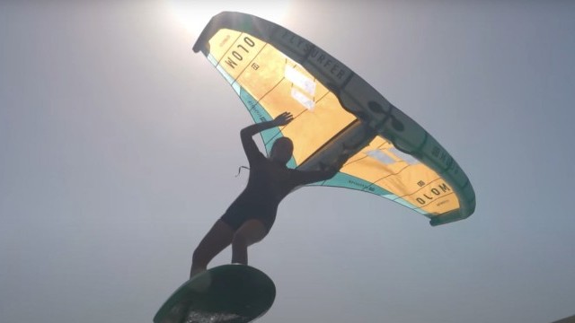 how to tack a wing: heelside to toeside