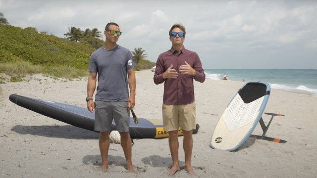 How to switch feet | Wing Foil onboard video series
