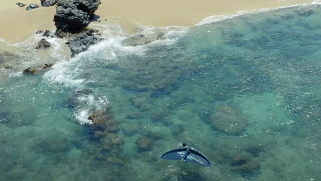 Molokai to Oahu foiling crossing