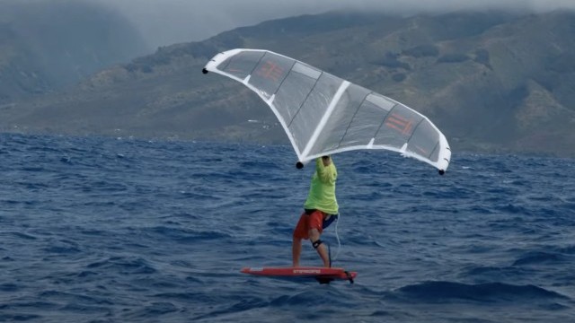Watch Zane's M2M Speed Record in Slo-Mo |  FreeWing PRO | Wingfoil Racing