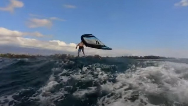 Always trying to get a little closer to the wing action.