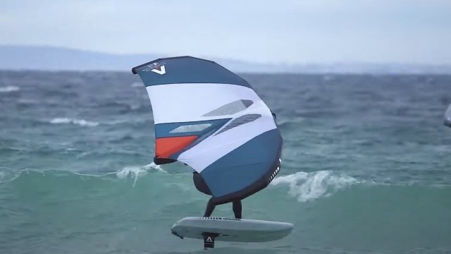 America's Cup sailors Wing foiling Tarifa Spain
