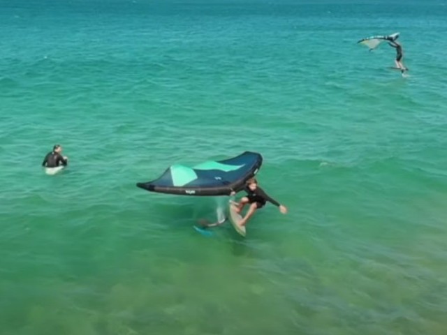 James Casey small wave ding donging