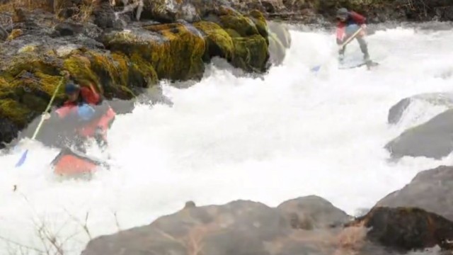 Big Eddy: Whitewater SUP