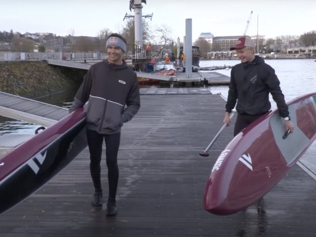 Fanatic Riders Arthur Arutkin and Christian Andersen Take On the Nautic Paddle