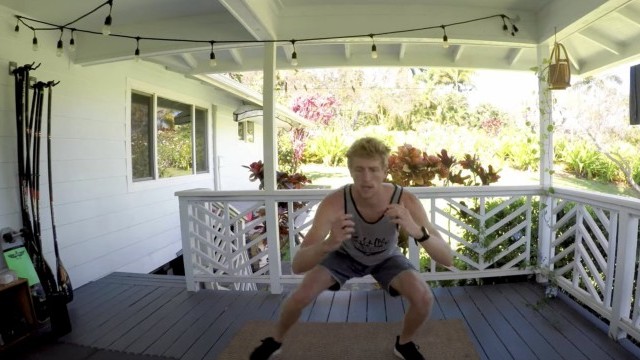Home Workout with SUP Surfer Connor Baxter