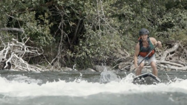 Stand Up Paddling Whitewater on the Shuswap River, BC | Facing Waves