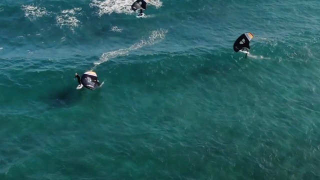 Wing surfing endless playground