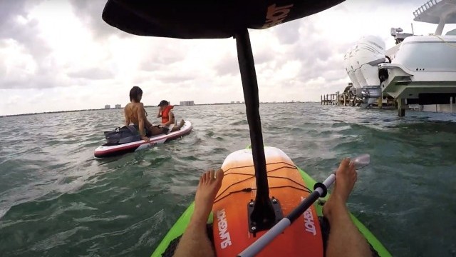 Kite Foil Towing to Freestyle Paradise