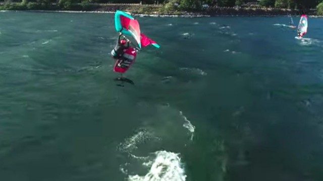 Dan Gavere Foil Wing Freeriding the