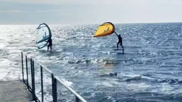 Wingfoil Seabreeze season is on in Varberg Sweden