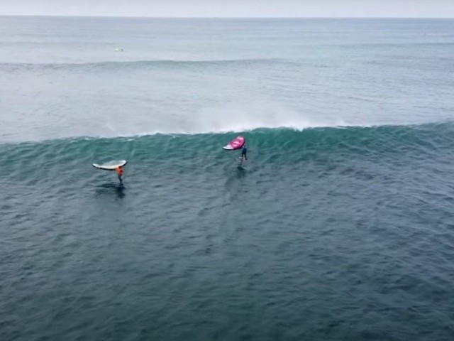 Wing Foil Surfing the North Shore with the Oahu crew,  May Day 2021