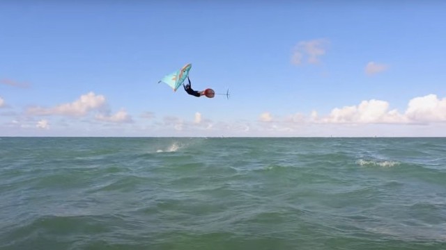 The groms are winging on Maui