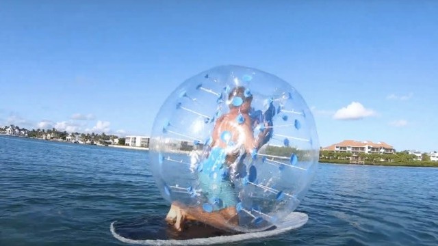 Foiling in a bubble "Lift Foils" E-foil