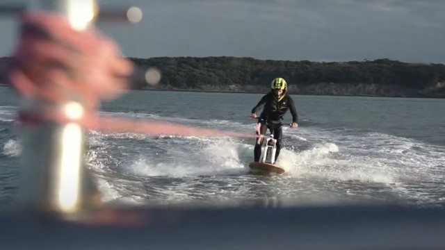 BIKE SURFING a world first prototype!? Ep.1/2 - Court In The Act