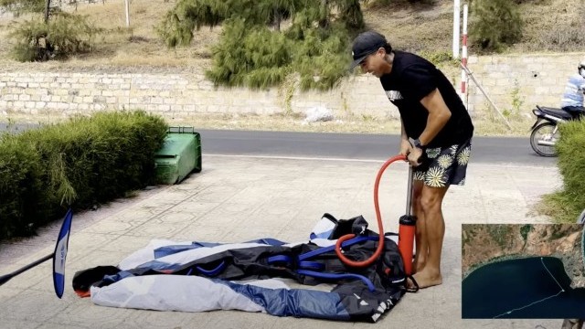 Down wind wing foil - Armstrong foils HA1325 & HA195 High Aspect wings