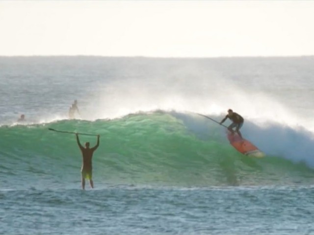 SUP Surfing with the Shaper