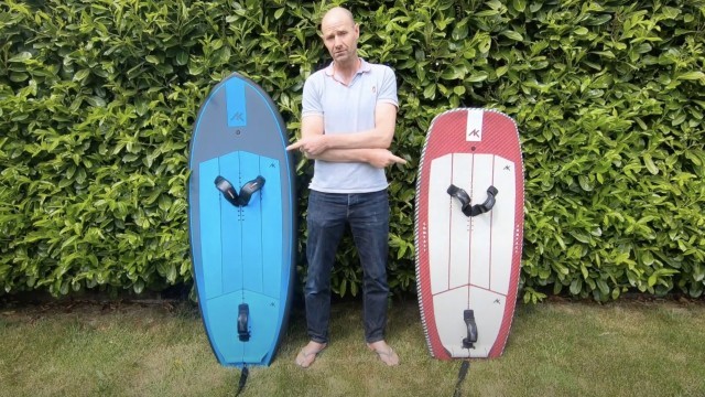 AK Foilboard review - Compact and Phazer V2 from a wingsurf perspective.