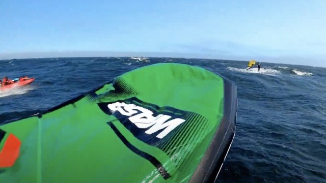 Foiling 50 miles Across Monterey Bay