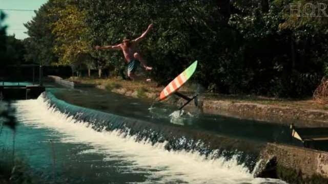 Foil Surfing even higher | Drone racer