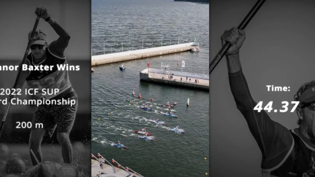 Connor Baxter Wins 200m ICF Worlds in Blistering 44.37 seconds