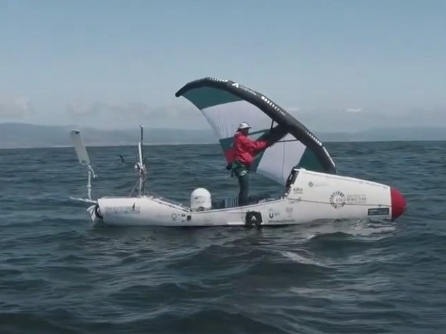 Chris Bertish Captain's VLOG from Wingfoiling the Pacific