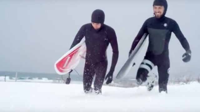 Rob and Craig Take Winter Surfing to the Next Level | A Life in Proximity