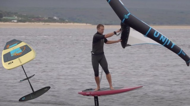 WING FOIL: How to switch stance