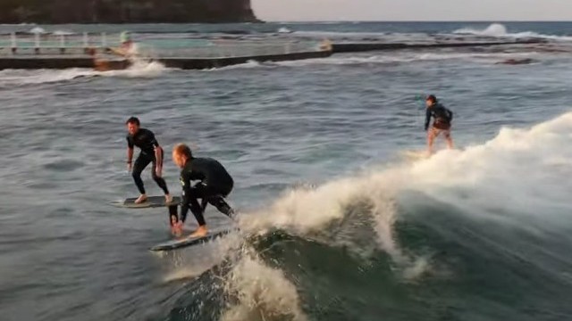 Prone Downwind Foil with Zane and Joe