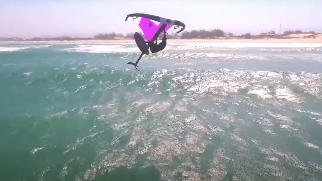 WINGFOIL PARADISE - WINGFOILING IBIRAQUERA SURF AND FREESTYLE PART DUOTONE FANATIC ION