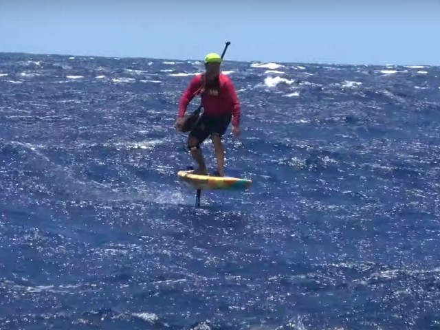 Dave Kalama Dowwinding to Lanai