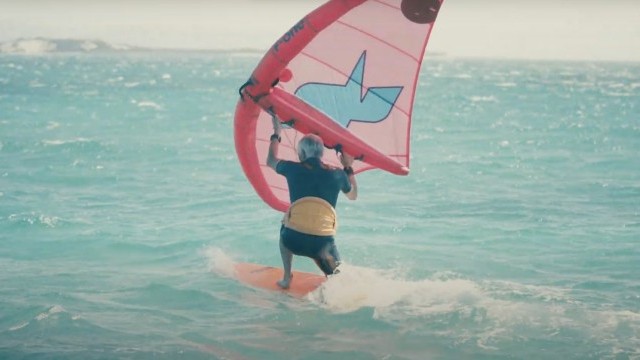 How to water start with F-ONE SWING on a SUP board?